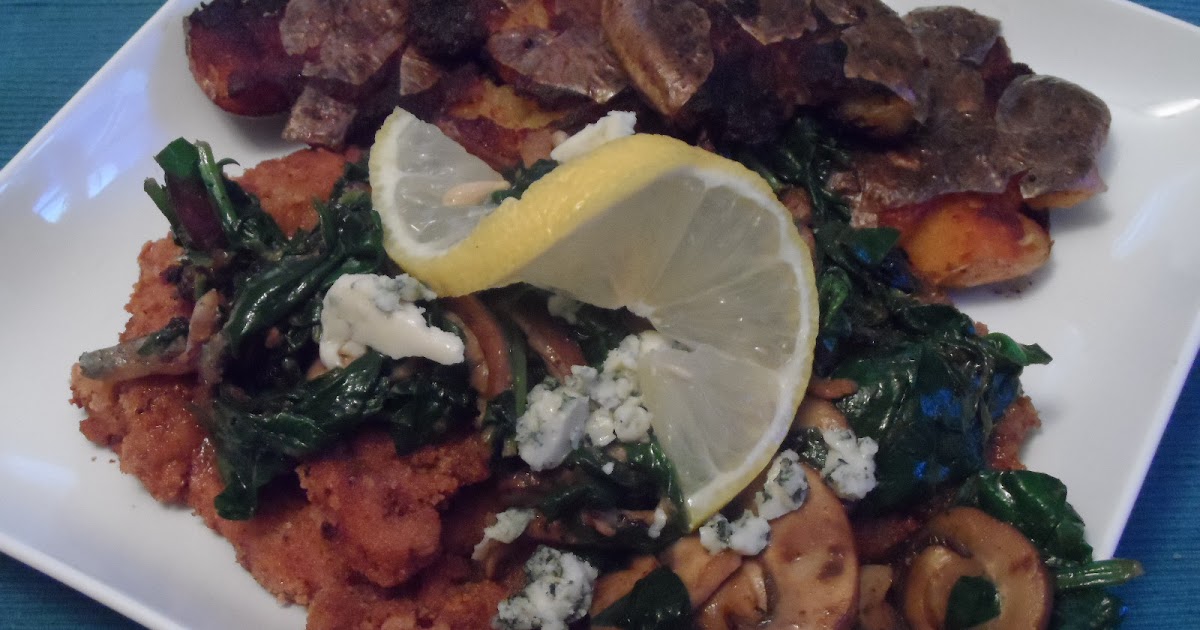 Dinner Planit Veal with Spinach, & Mushrooms