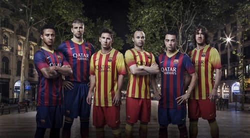 Jersey Barcelona Musim 2013-2014 Jersey Barcelona Musim 2013-2014