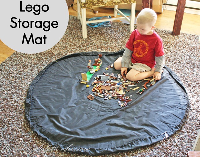 Running With Scissors: Lego Storage Mat: for moms who hate Legos as much I  do