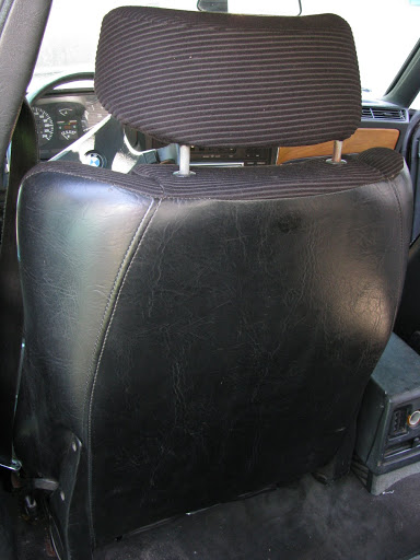 Drivers sport seat of BMW E23
