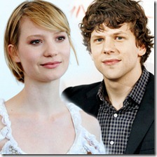 Jesse Eisenberg és Mia Wasikowska kétszínű játékai Jesse Eisenberg és Mia Wasikowska kétszínű játékai