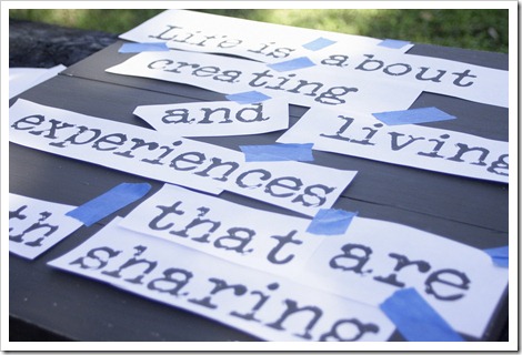 Hand Painted Sign