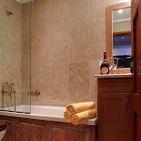 Limed Oak Bath Panel