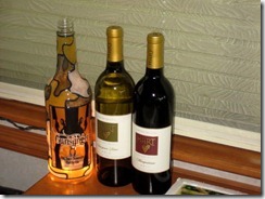 wine bottles 