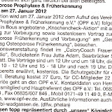 26. Januar 2012 Wadgasser Rundschau 4/2012