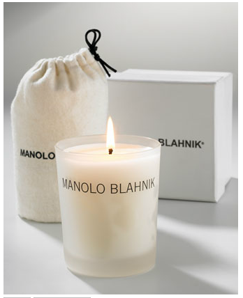 I am incredibly picky when it comes to scents and this candle from Manolo Blahnik is one of my absolute favorites. The scent is delicate and nowhere near overwhelming—I keep it lit on my desk for a constant calm ambiance. 
($45, bergdorfgoodman.com)