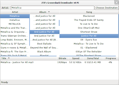 JTR's Grooveshark Downloader