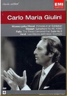Giulini Philharmonia DVD Verdi Falla Mozart