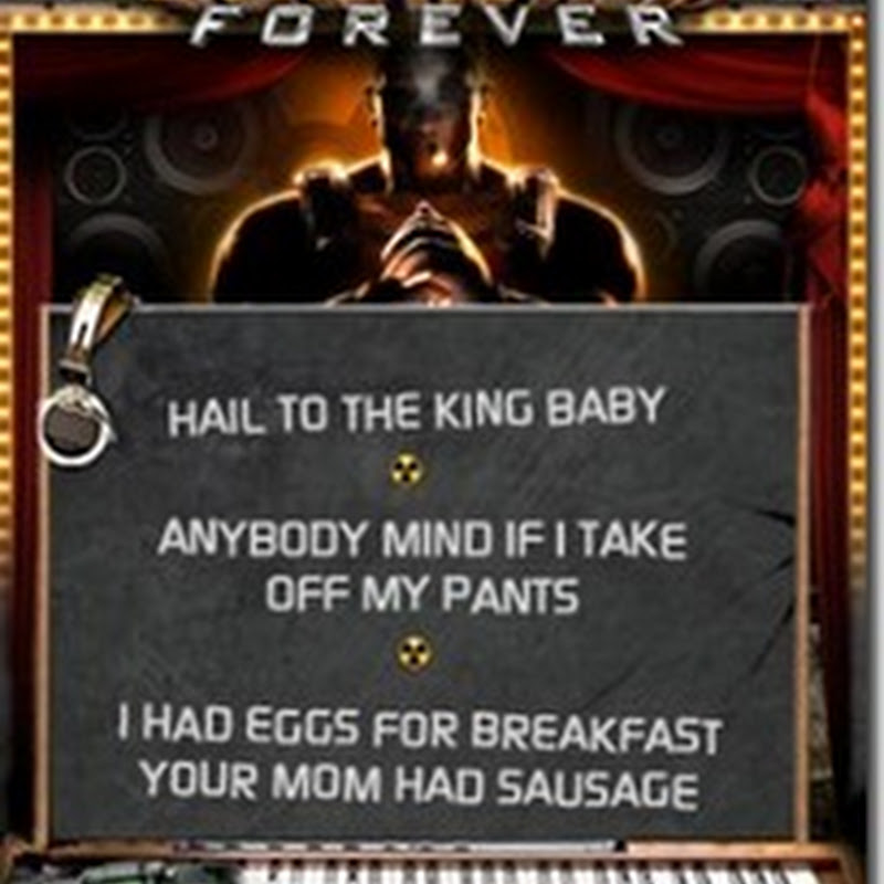Duke Nukem iPhone App - Duke hatte Eier zum Frühstück, Ihre Mutter hatte eine Wurst