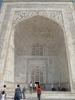 Entrance to the mausoleum