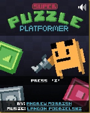 Super Puzzle Platformer タイトル Super Puzzle Platformer タイトル