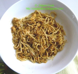 1angelhairpastapestochickensharonfield