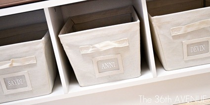 mud room baskets