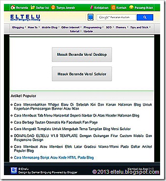 Halaman Beranda Blog Eltelu Halaman Beranda Blog Eltelu