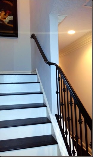 Wrought iron Rail with S-Curve