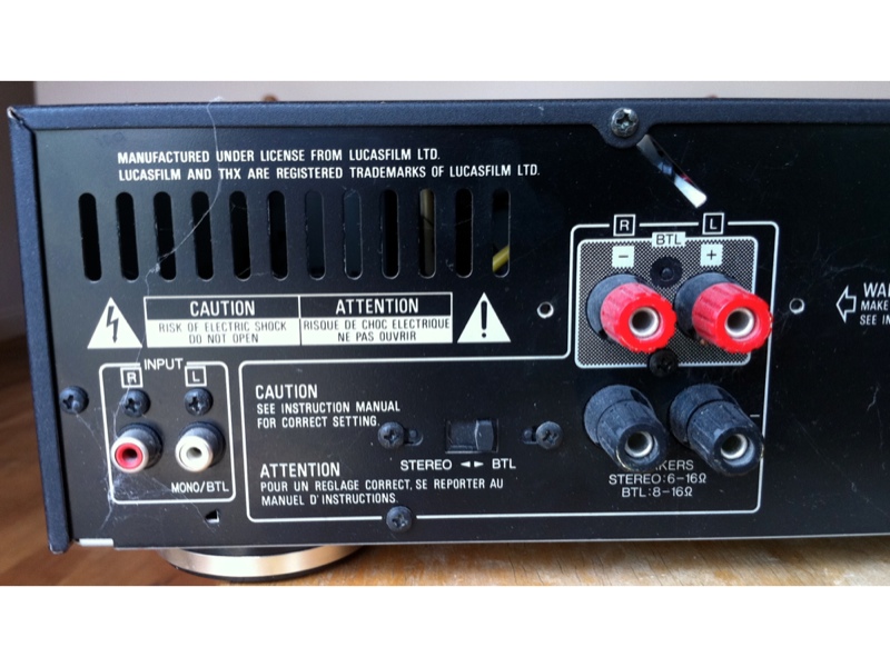 Kenwood KMX1000 Stereo Power Amplifier eBay