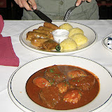 Traditional Romanian food at Dunarea Restaurant in Anaheim, CA (I didn't like the restaurant but the food was very good)