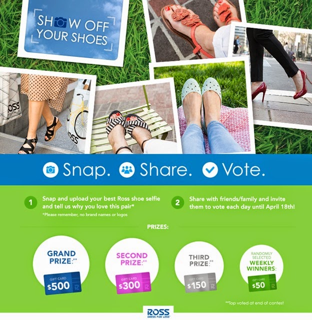 Ross Dress for Less Show Off Your Shoes Promotion Ross Dress for Less Show Off Your Shoes Promotion