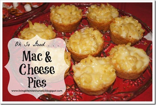 mac & cheese pies
