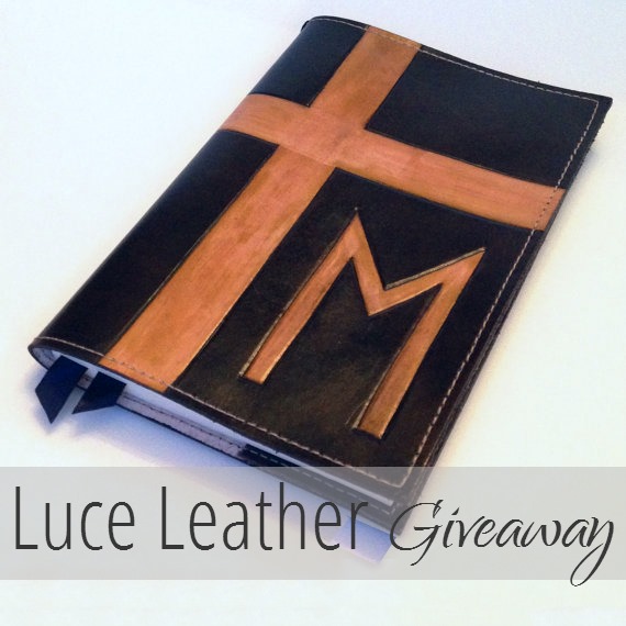 luce leather giveaway