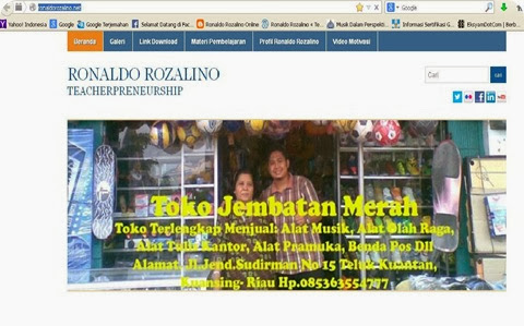 Website Resmi ronaldorozalinodotnet