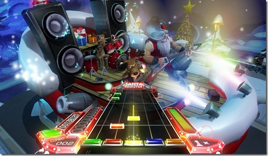 Santa Rockstar HD indie game (3)