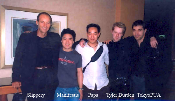 Pick Up Artists Slippery Manifestis Papa Tyler Durden Tokio Pua, Manifestis