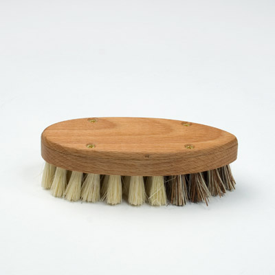 handcrafted beech vegetable brush