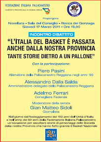 Giovedì Alessandro Dalla Salda e Andrea Menozzi ospiti a Novellara per le iniziative per i festeggiamenti per i 90 anni della FIP