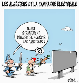 Les algériens et la campagne électorale