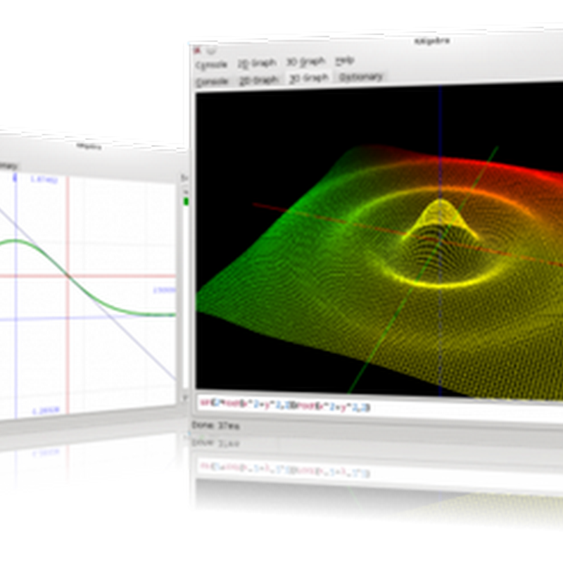 KAlgebra es una aplicación que puede sustituir su calculadora gráfica: Introducción y Sintaxis.