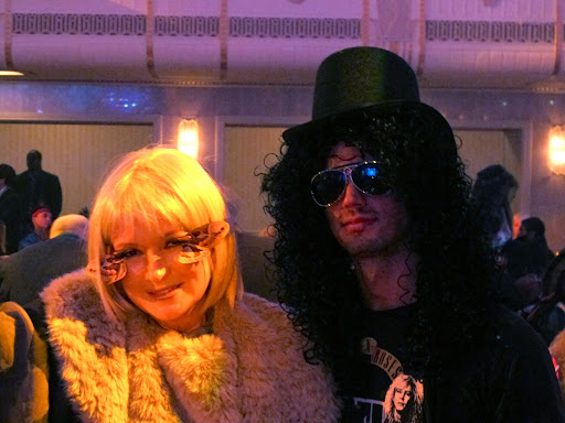 Motha and my Jared, who is dressed as Slash.