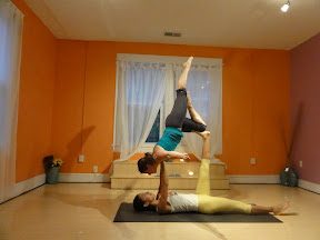 Free Arm Stag Shoulderstand