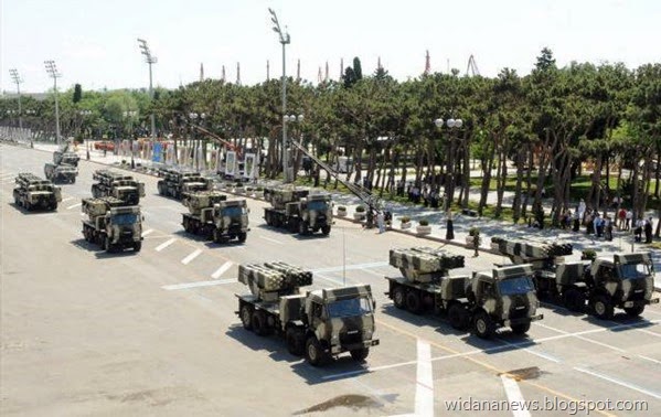  Militer Azerbaijan Menerima Hampir 1000 Unit Sistem Artileri