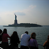 View of The Statue of Liberty from the boat
