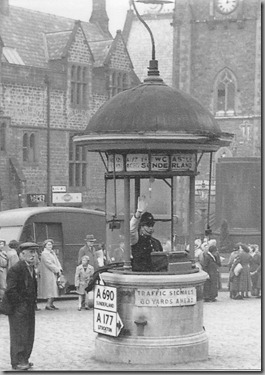 P.C. Bob Bell Durham Market Place 1950