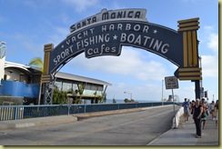 Santa Monica Pier Entrance