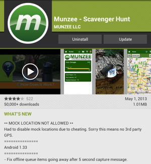 Munzee 1.33 for Android