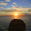 A Halo Frames The Sunset - Great Ocean Road, Australia