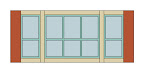 condominium 1, 2005, digital c-print (single edition), 12.25 x 24.25 in.