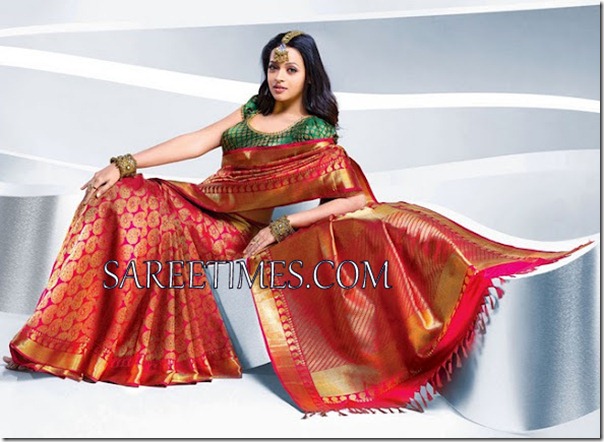 Bhavana_Maroon_Silk_Saree