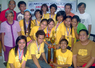 OVERALL PRES. GLORIA MACAPAGAL-ARROYO TROPHY - YELLOW TEAM