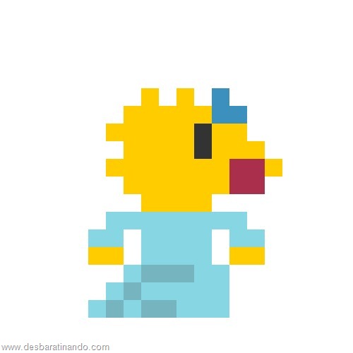 super herois e viloes em 8 bits os simpsons (2)