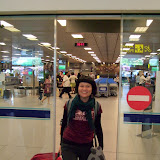 Hanka in Singapore Airport