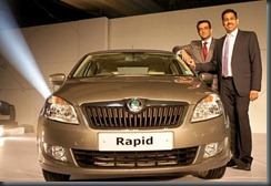 skoda rapid launch