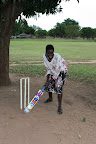 Friendly game of cricket during the Christmas Party