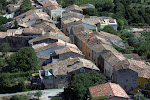 Montpeyroux vu du ciel
