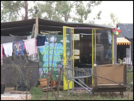 AFRIKANER SQUATTER CAMP KRUGERSDORP SHANTY LAUNDRY