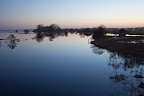 Hochwasser an der Hamme bei Tietjenshütte