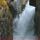Força da água - Maligne River Canyon -  Jasper - Alberta, Canadá